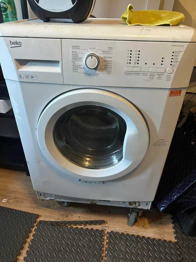 Wasmachine beko werkend A++ 6kg, Elektronische apparatuur, Wasmachines, Ophalen, Zo goed als nieuw