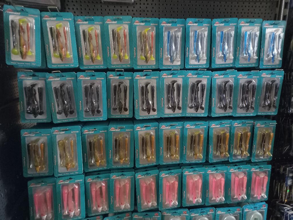 Partij kunstaas (Power Sardine Weedless) in 5 kleuren, Watersport en Boten, Ophalen of Verzenden, Nieuw, Overige typen
