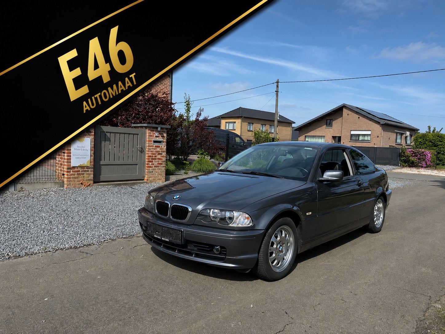 2000 BMW E46 -- 318 Coupé AUTOMAAT -- COLLECTOR, Auto's, BMW, Bedrijf, Te koop, 3 Reeks, ABS, Airbags, Airconditioning, Bluetooth