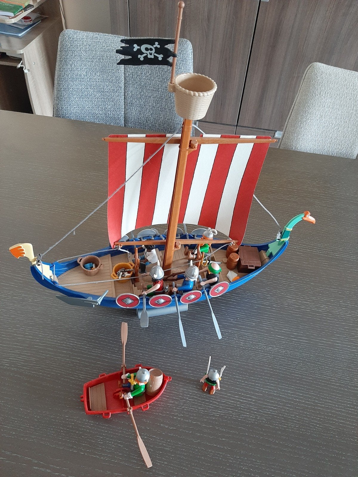 Piratenschip Asterix playmobil, Ophalen