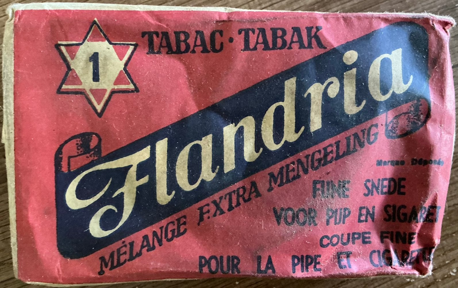 Paquet de tabac FLANDRIA 9FR.00, Collections, Enlèvement ou Envoi, Comme neuf, Emballage