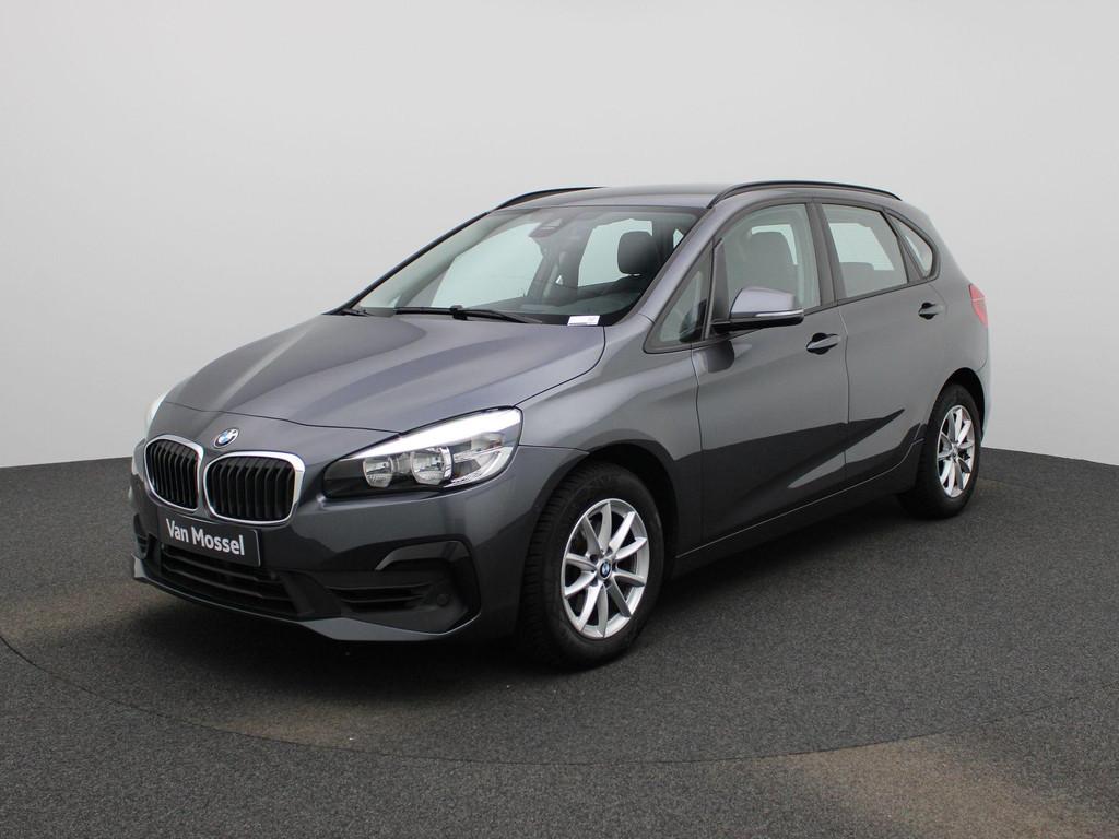 BMW 2 Reeks Active Tourer 218i Leer | LMV | Automaat | Cruis, Auto's, BMW, Zwart, 136 pk, Bedrijf, 3 cilinders