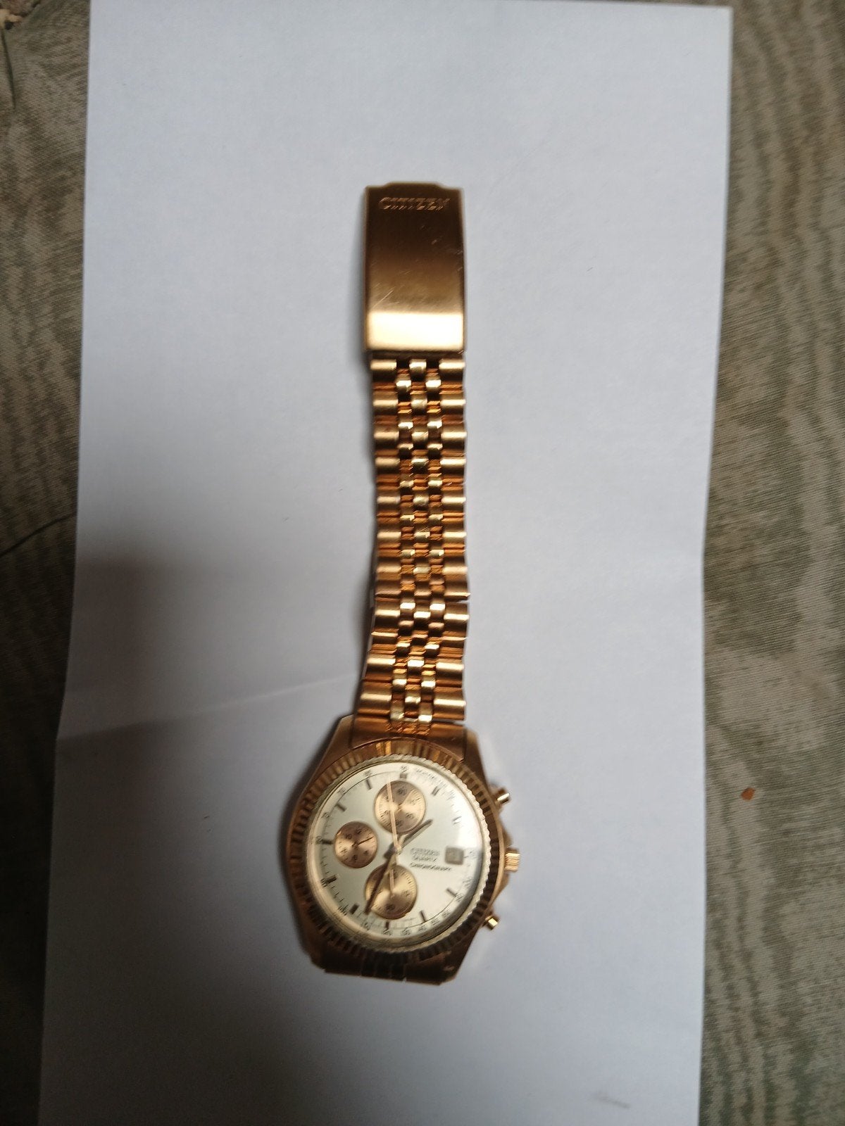citizen quartz monograph horloge, Ophalen, Citizen
