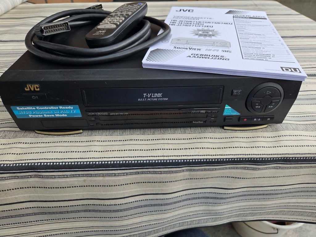 Videorecorder JVC HR-J672, Audio, Tv en Foto, Videospelers, Ophalen, Gebruikt, VHS-speler of -recorder