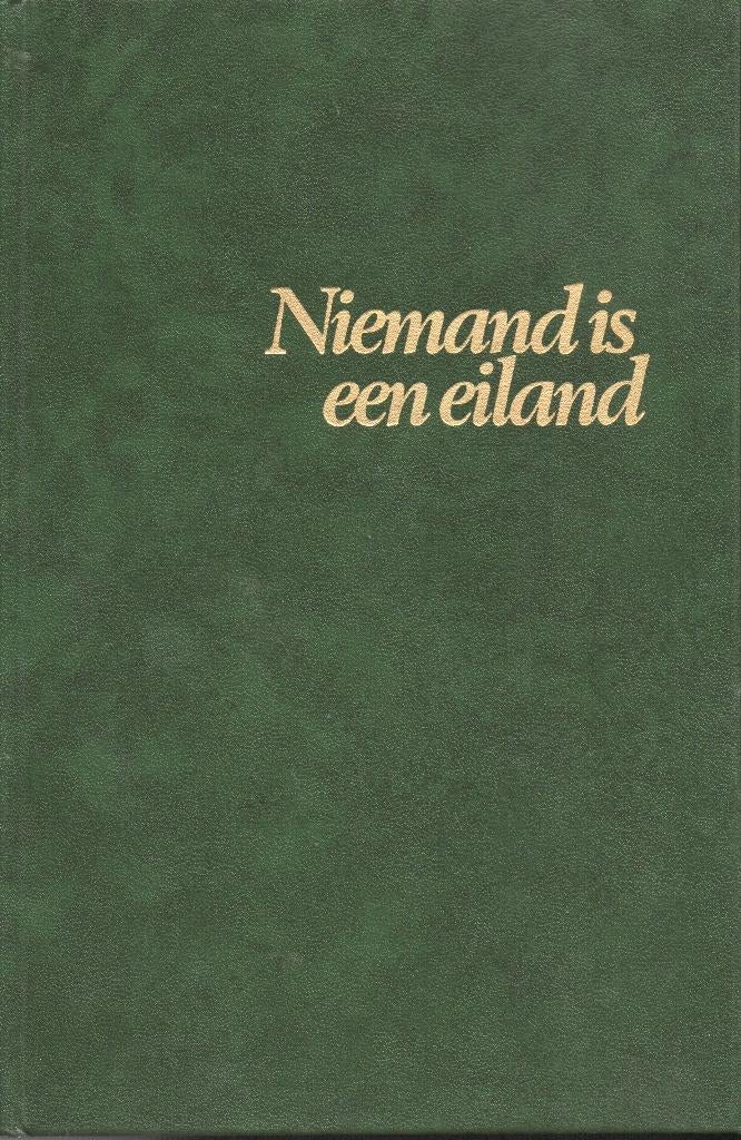 NIEMAND IS EEN EILAND - JOHANNES MARIO SIMMEL, Enlèvement ou Envoi, Johannes Mario Simmel, Utilisé, Pays-Bas