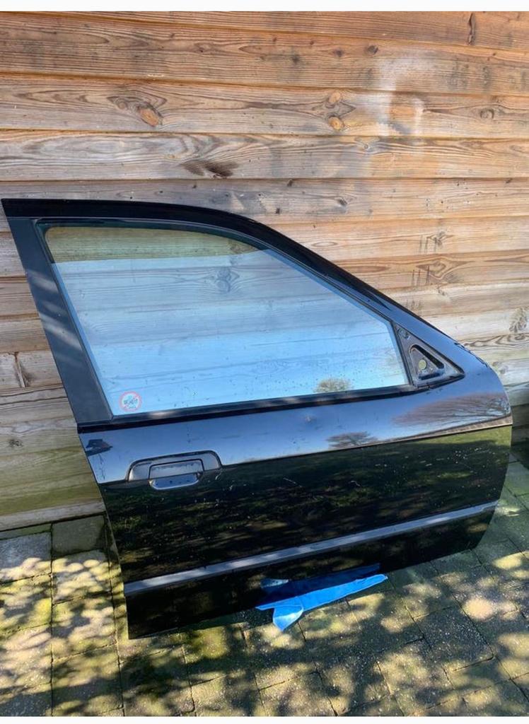 Deur bmw e36 sedan cosmos zwart, Ophalen, Gebruikt, BMW, Voor