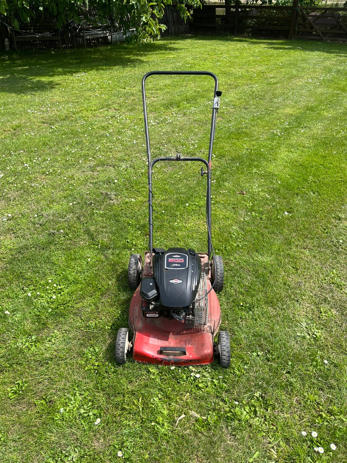 Grasmaaier mulchmaaier, Tuin en Terras, Ophalen of Verzenden, Zo goed als nieuw