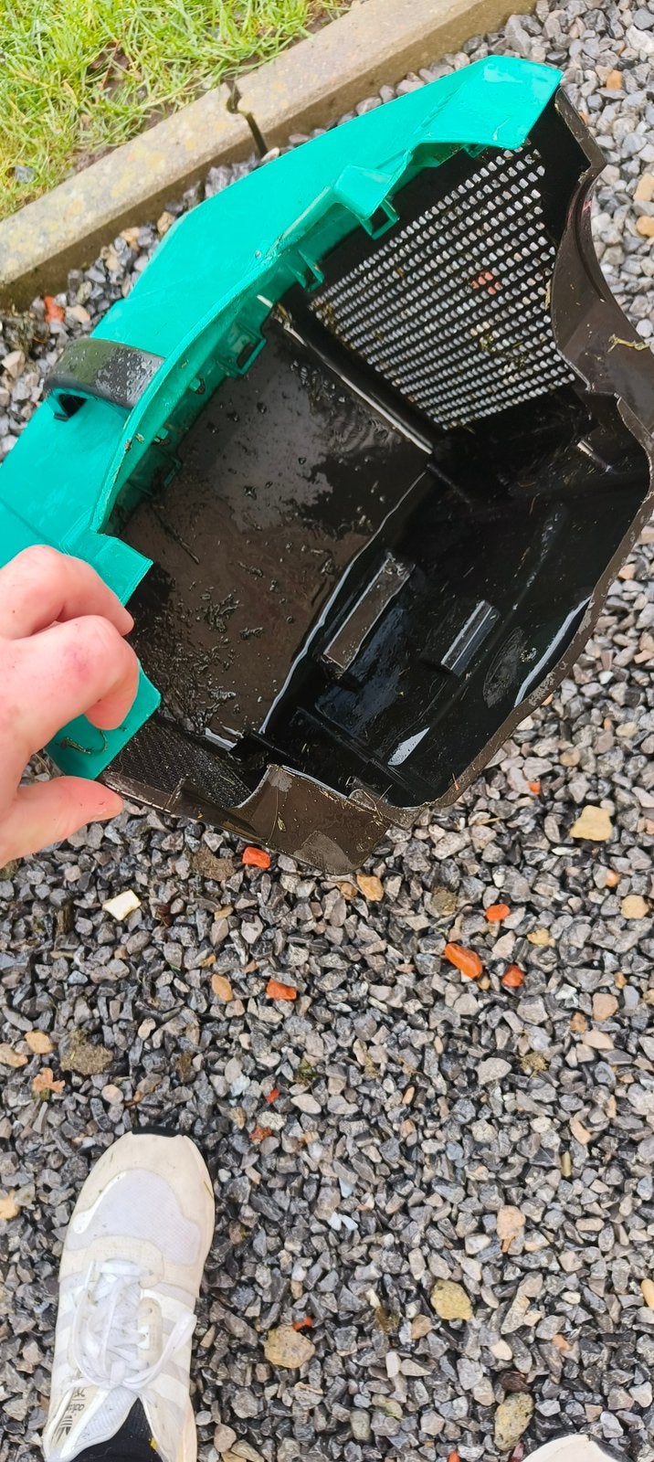Elektronische grasmaaier, Tuin en Terras, Grasmaaiers, Ophalen, Zo goed als nieuw