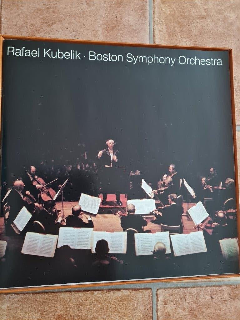 Rafael Kubelík en het Boston Symphony Orchestra. Vinyl LP, CD & DVD, Comme neuf, Enlèvement, Romantique, Coffret