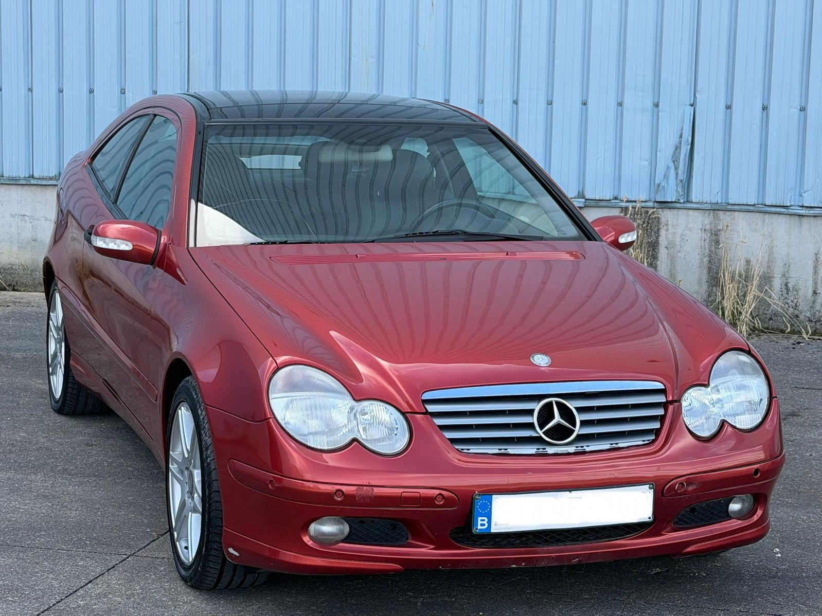 Mercedes-Benz C220 Klasse Cdi COUPE/135.000 km - Leder, Auto's, Achterwielaandrijving, Zwart, Leder, Bedrijf