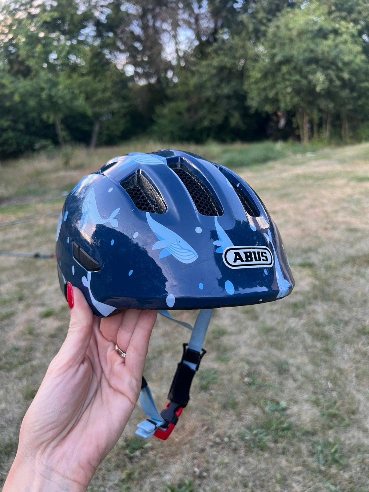 Abus fietshelm kind, Ophalen, Zo goed als nieuw