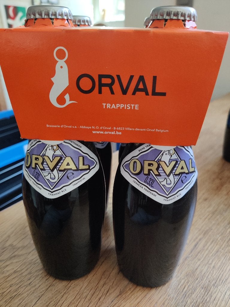 Orval trappist flesjes gerijpt (23-24-25), Verzamelen, Biermerken, Ophalen, Nieuw, Flesje(s), Overige merken