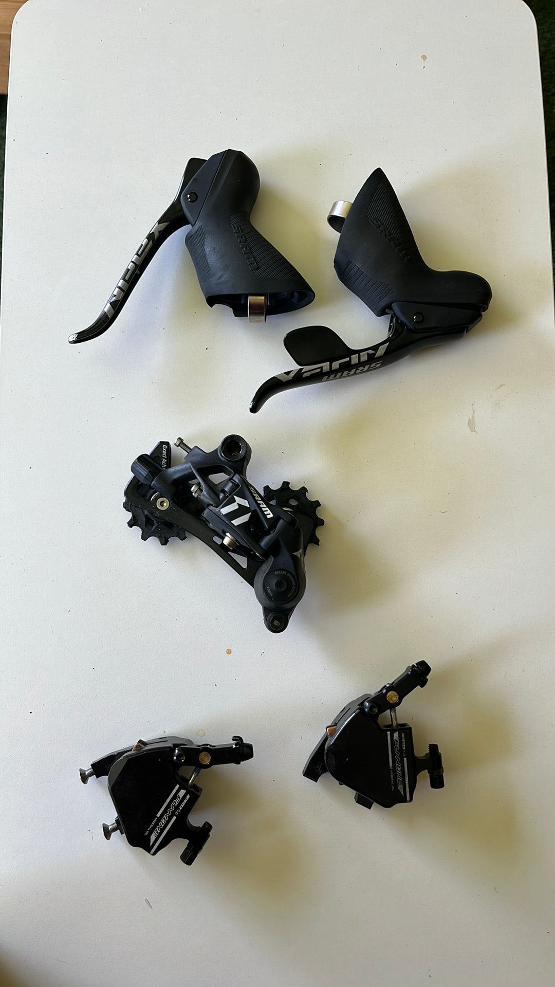 SRAM Apex 1x11 and HY/RD brakes, Fietsen en Brommers, Fietsonderdelen, Ophalen of Verzenden, Gebruikt