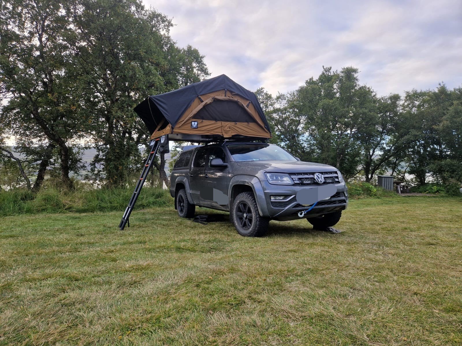 Petit saule Vickywood 140 avec sous-tente, Caravanes & Camping, Enlèvement