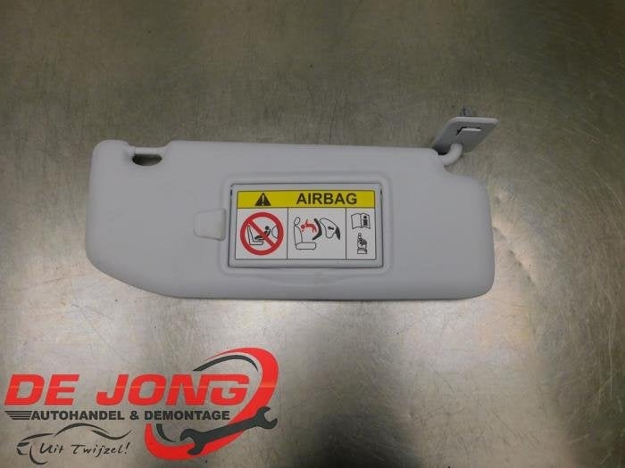 Zonneklep van een Opel Corsa, Gebruikt, -, -, Opel