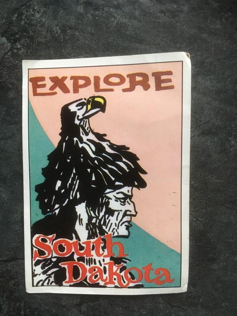 Autocollants Panini 1987 - Dakota du Sud, Enlèvement ou Envoi