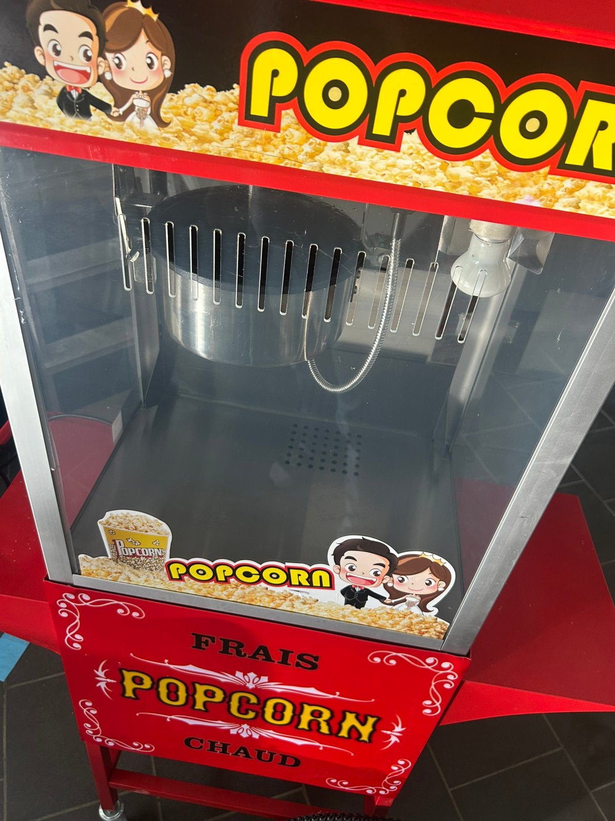 Pop korn et barbe a papa, Enlèvement, Comme neuf