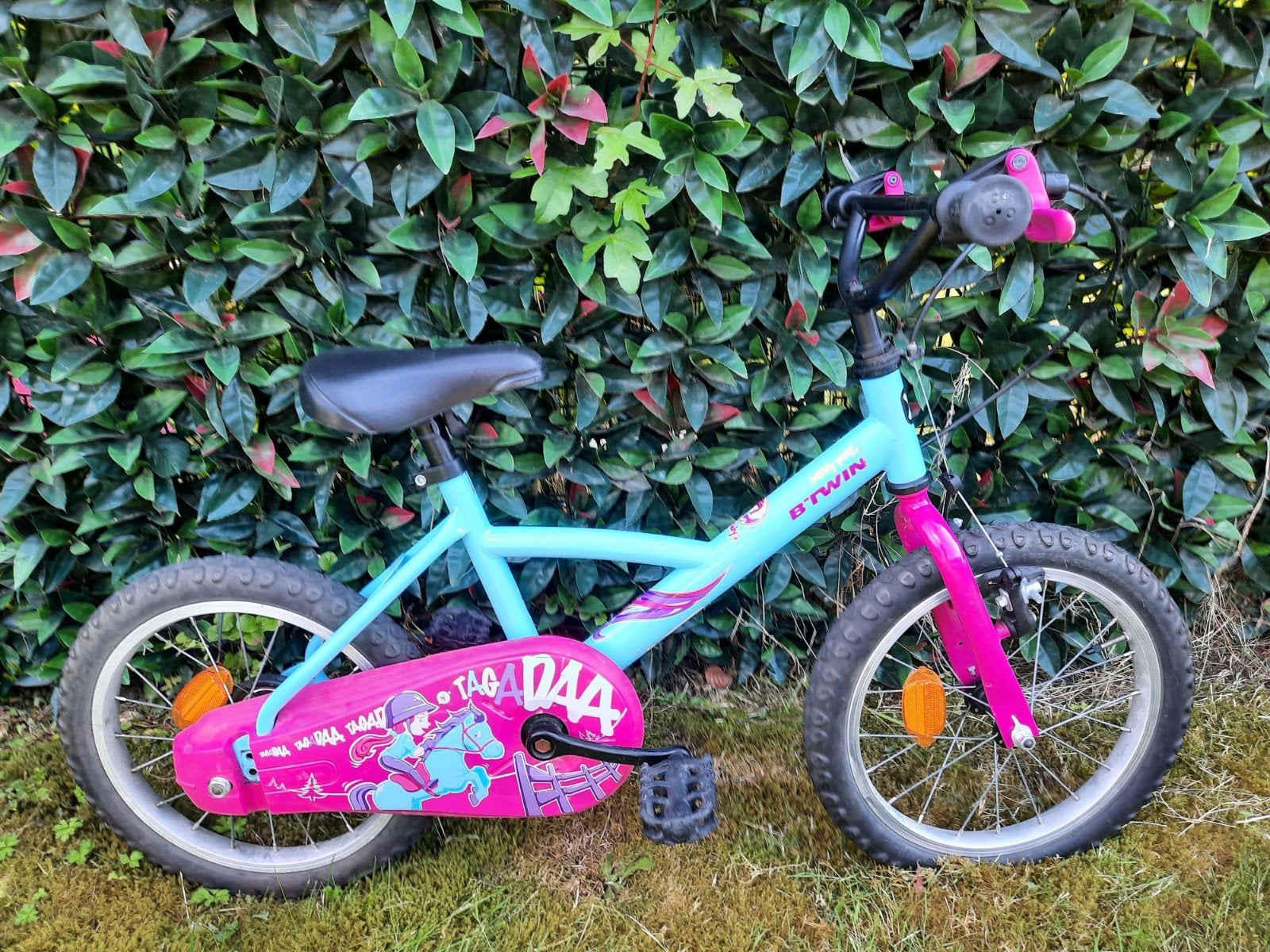 16 inch kinderfiets, Ophalen, Zijwieltjes