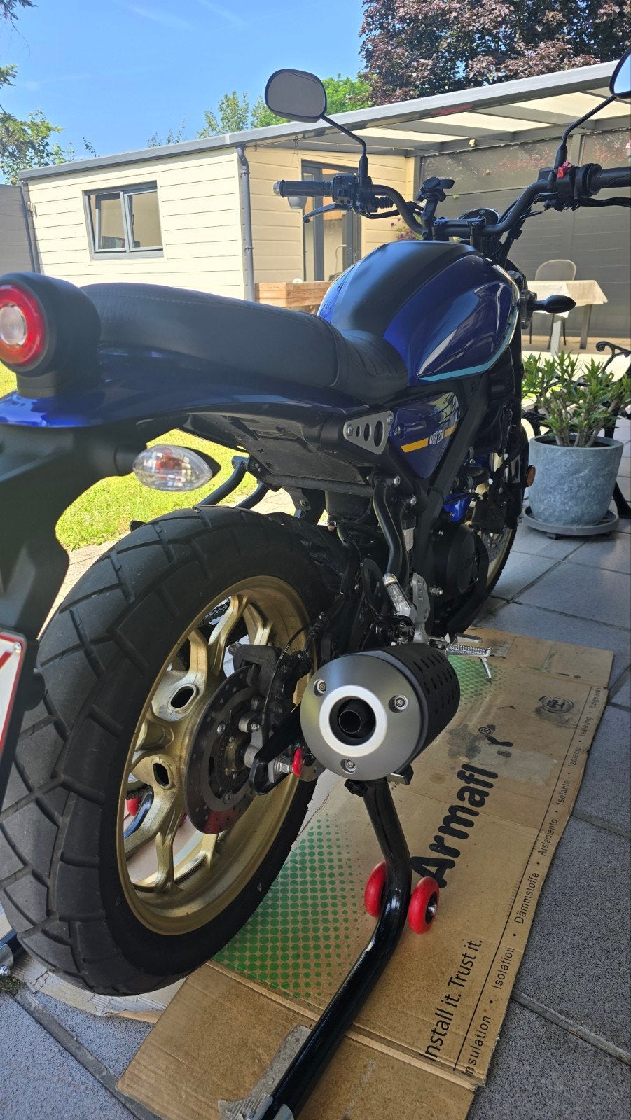 XSR - 125 blauw, Motoren, Ophalen, Gebruikt