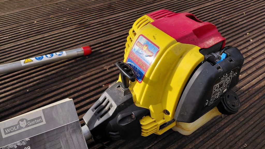 Bosmaaier benzine 4-takt WOLF Garten, Tuin en Terras, Ophalen, Gebruikt, Benzine, Wolf Garten