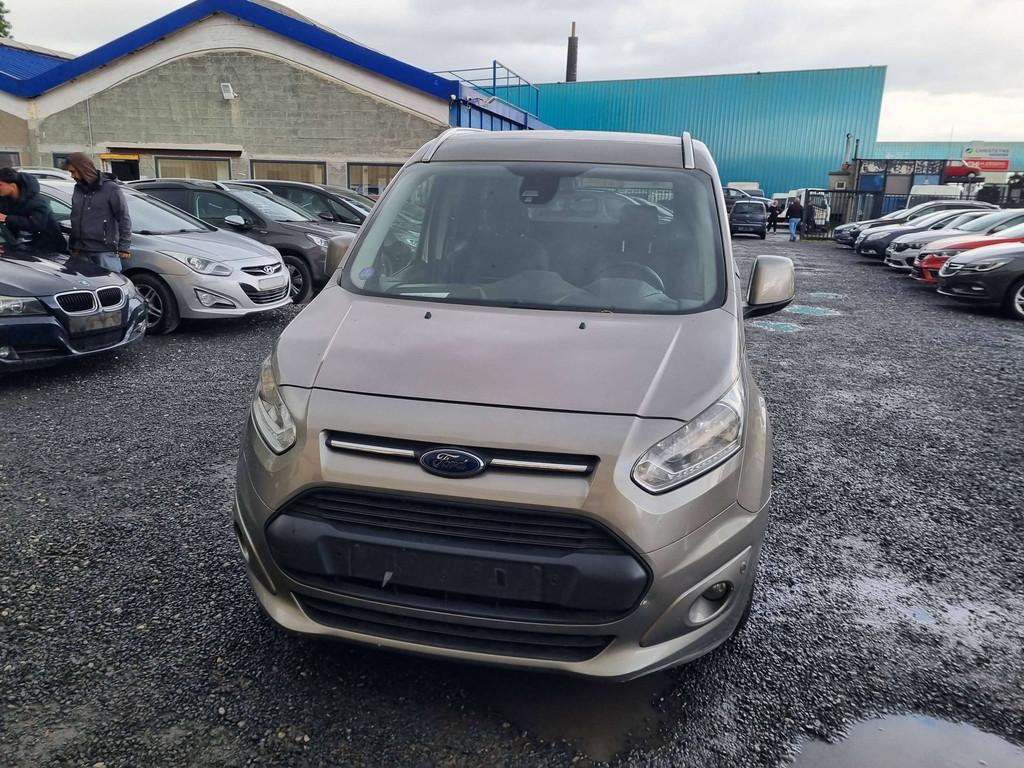 Ford Tourneo Connect 1.0 EcoBoost Ambiente (EU6) (bj 2016), Airconditioning, Stof, Gebruikt, Beige