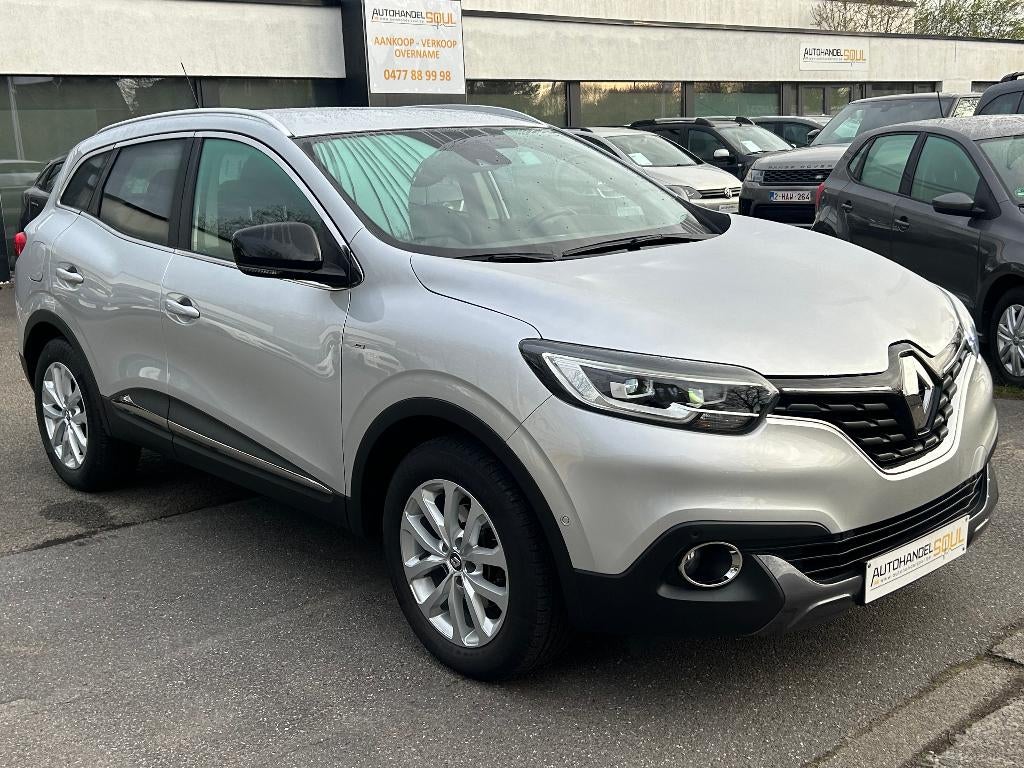 Renault Kadjar 1.2TCe, 2016, 81.660km, Full Opt, 1j Garantie, Autos, Renault, Achat, Euro 6, Entreprise, Noir
