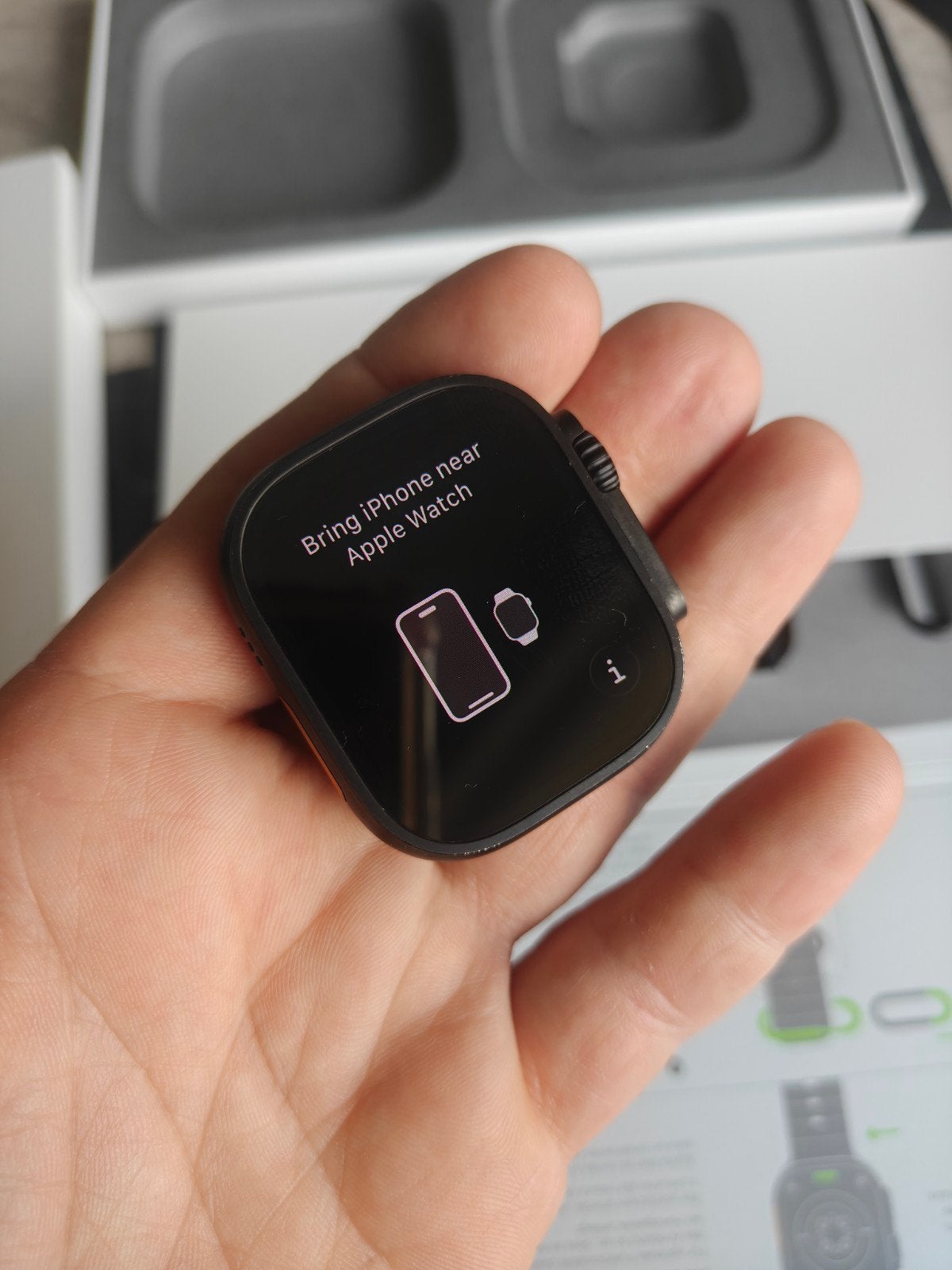 Apple watch Ultra2 nieuwstaat 49mm esim, Handtassen en Accessoires, Smartwatches, Ophalen of Verzenden