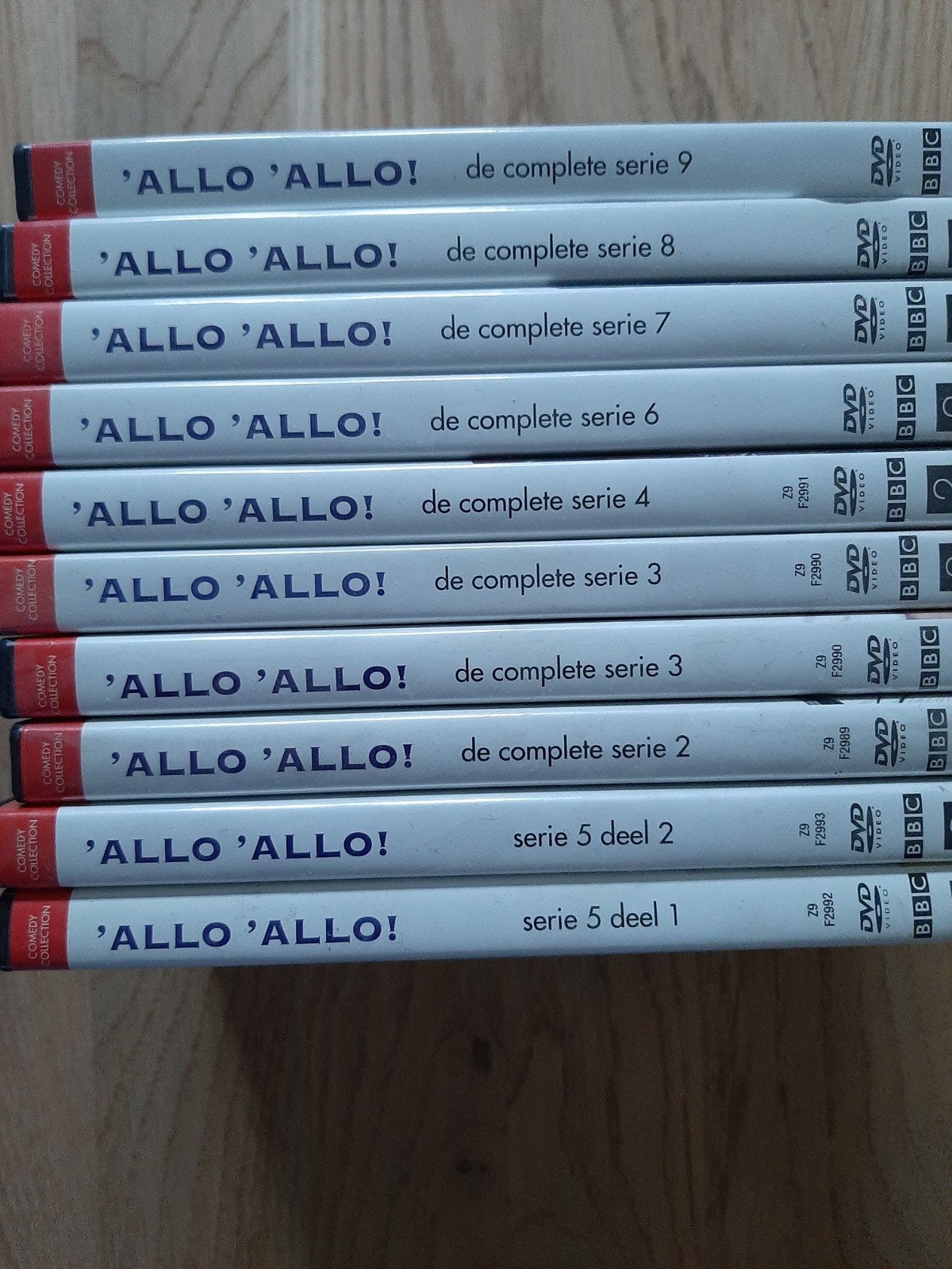 DVD Allo Allo, Enlèvement