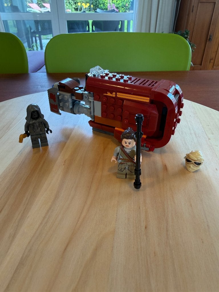 Lego 75099 Star Wars: Rey's Speeder, Star Wars, Lego, Ophalen of Verzenden, Compleet