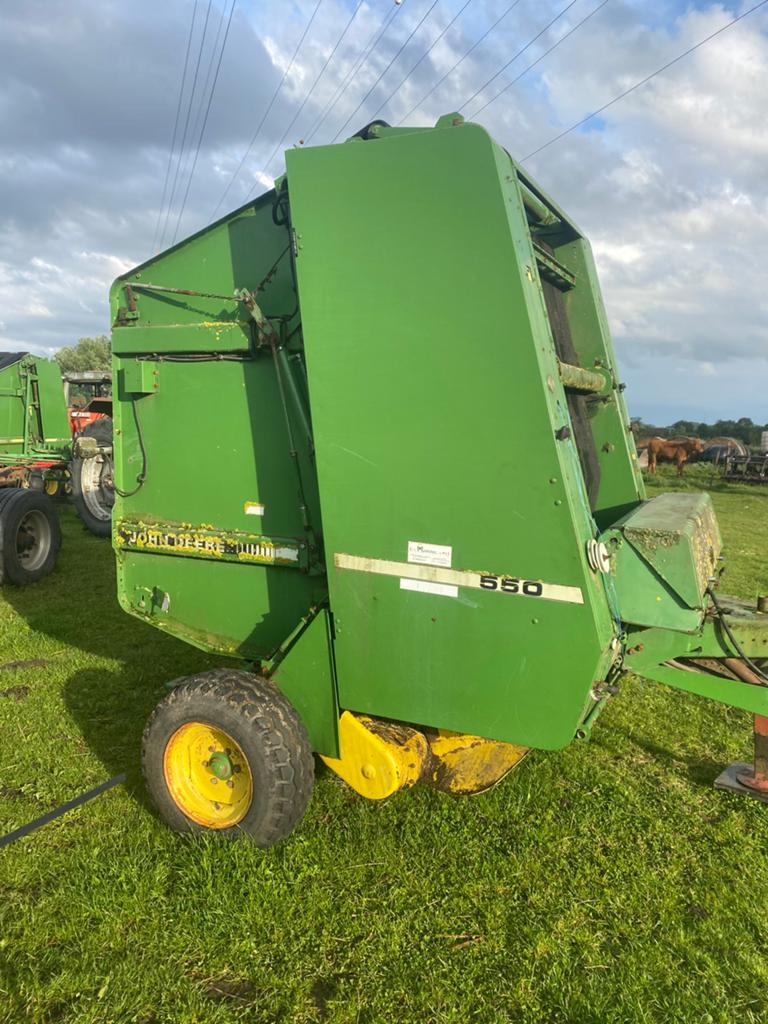 Presse a balles rondes john deere 550, Articles professionnels, Enlèvement, Agricole
