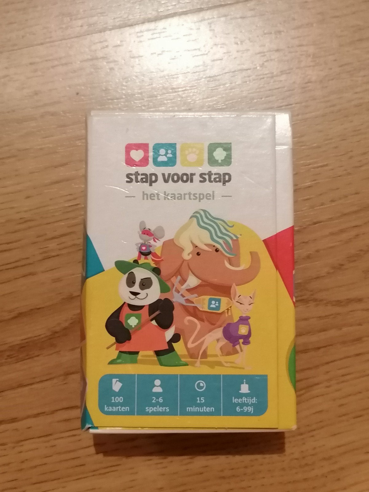 Kaartspel, stap voor stap, Ophalen