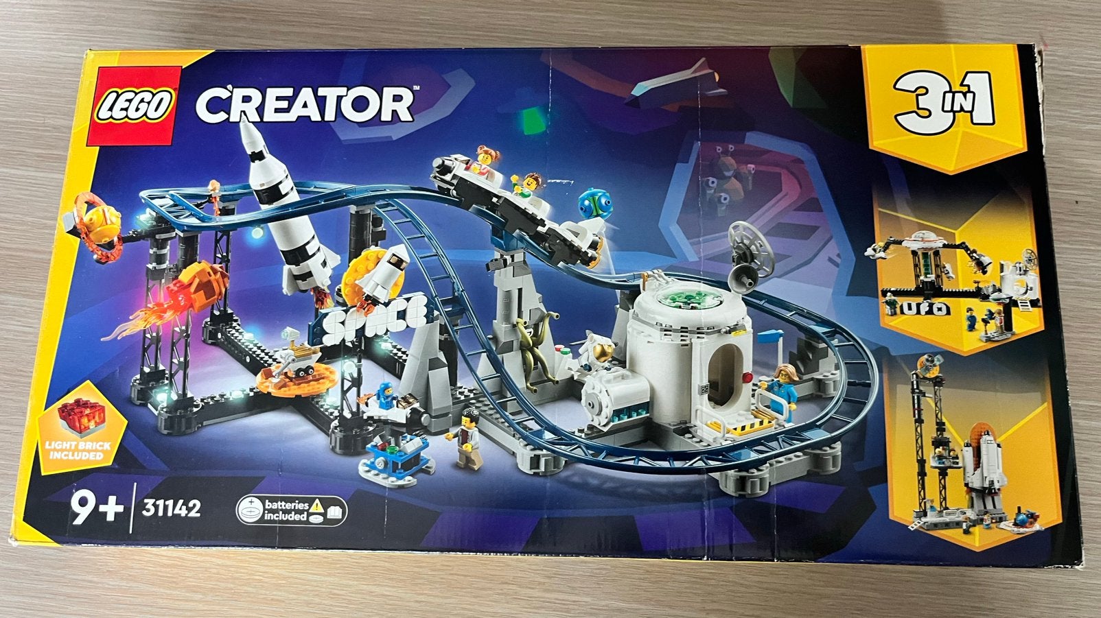 Lego creator - 31142 3 in 1 kermis achtbaan, Kinderen en Baby's, Speelgoed | Duplo en Lego, Lego, Ophalen of Verzenden, Zo goed als nieuw