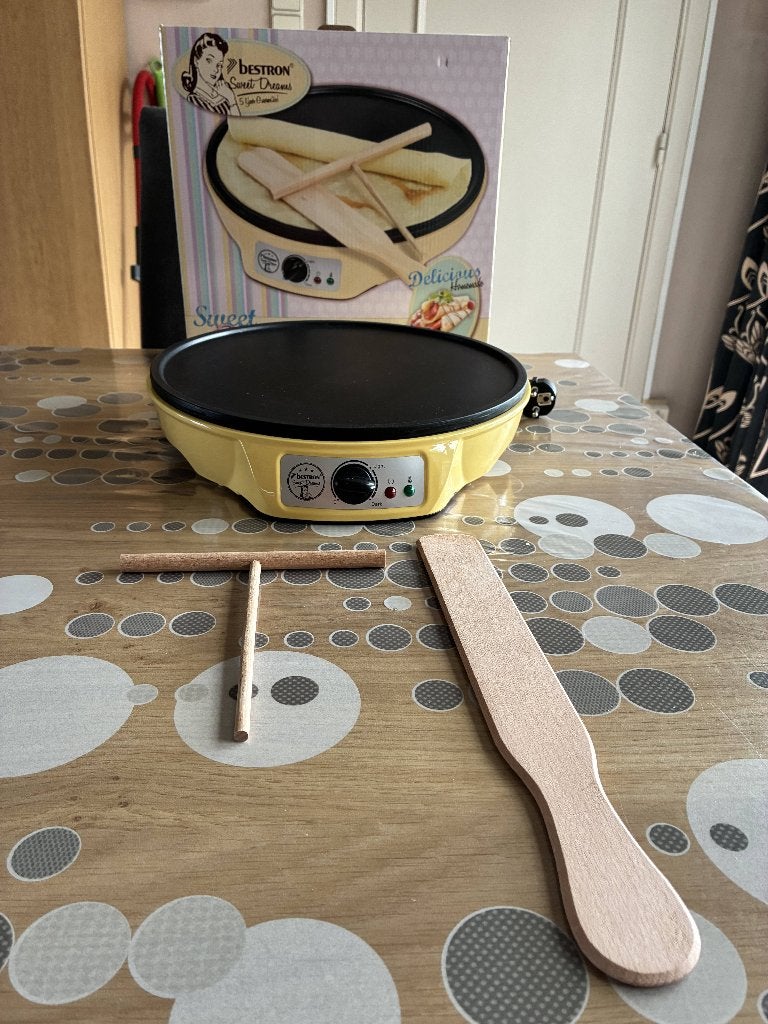 Pannenkoekenmaker merk Bestron, Enlèvement, Comme neuf