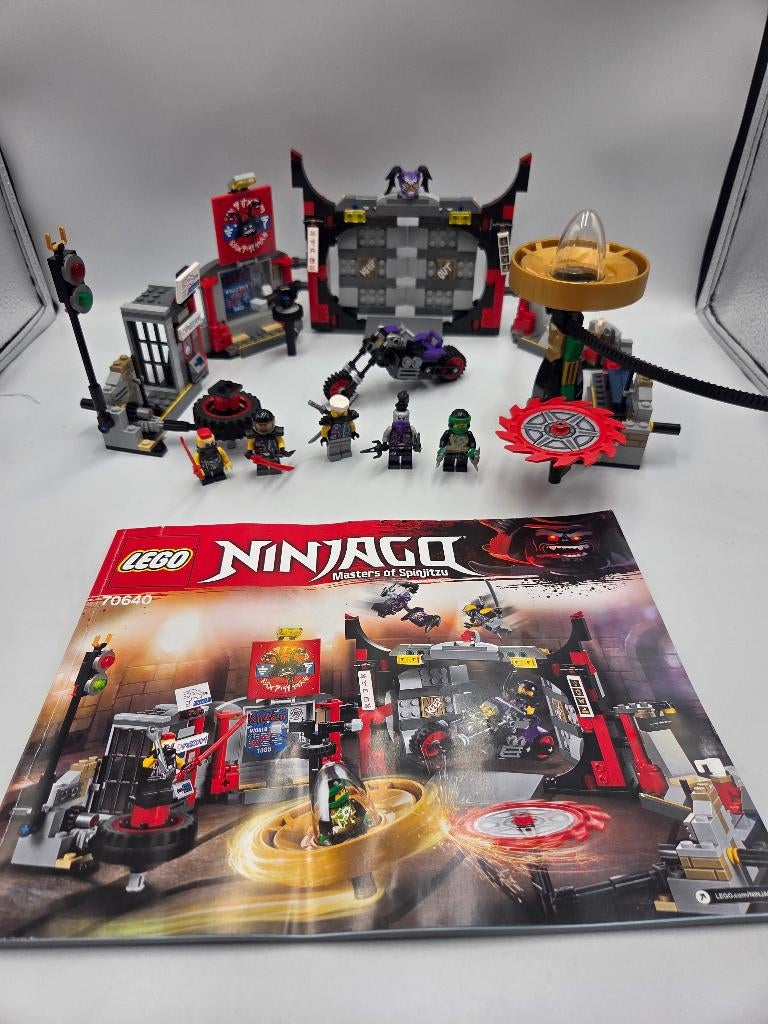 Lego Ninjago 70640 Siège social du S.O.G., Enlèvement ou Envoi, Lego, Ensemble complet, Ninjago