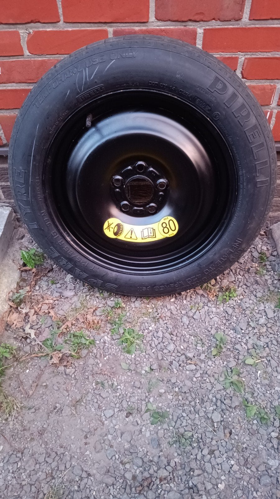 Pirelli reserve-wiel als nieuw, Auto-onderdelen, Banden en Velgen, Overige, 16 inch, Overige, Banden en Velgen