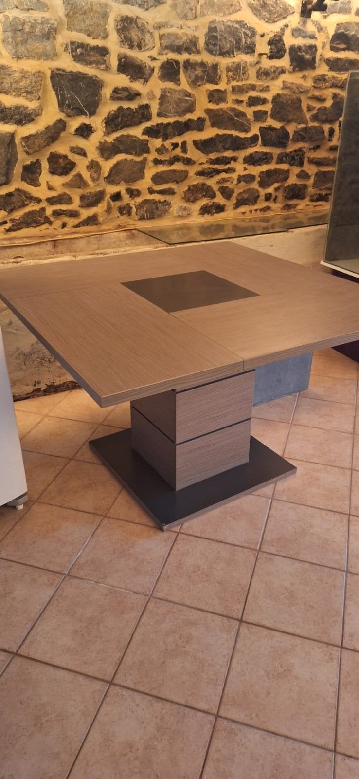 table de salle à manger + buffet + miroir, Enlèvement