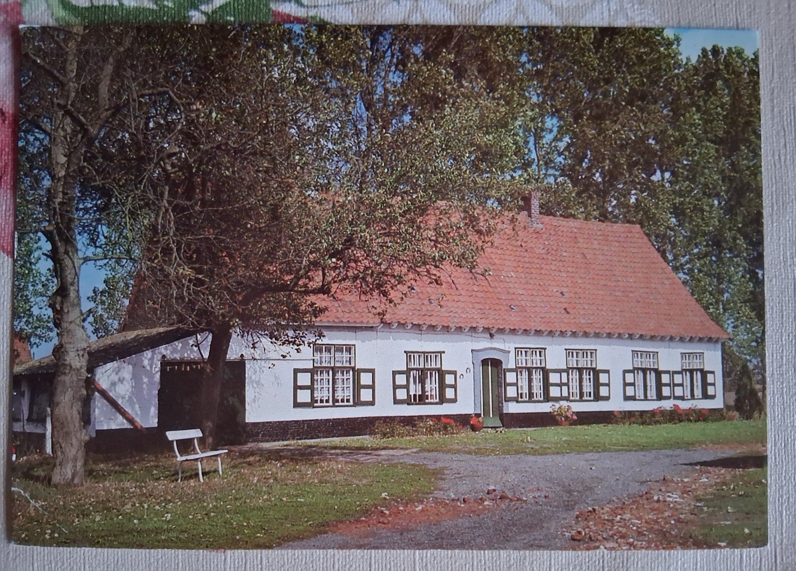 postkaart Hoeve Van Hulle Oostmolenstraat Aalter, Ophalen of Verzenden