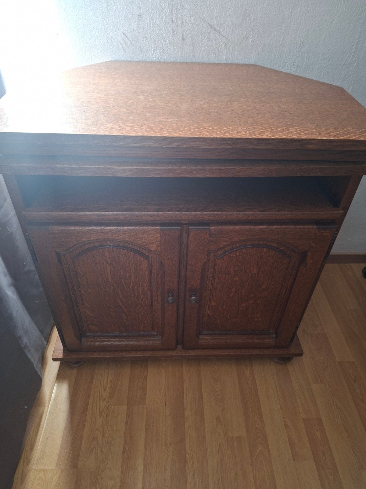 A vendre meuble tv d'angle, Moins de 100 cm, Comme neuf, Enlèvement, 50 à 100 cm