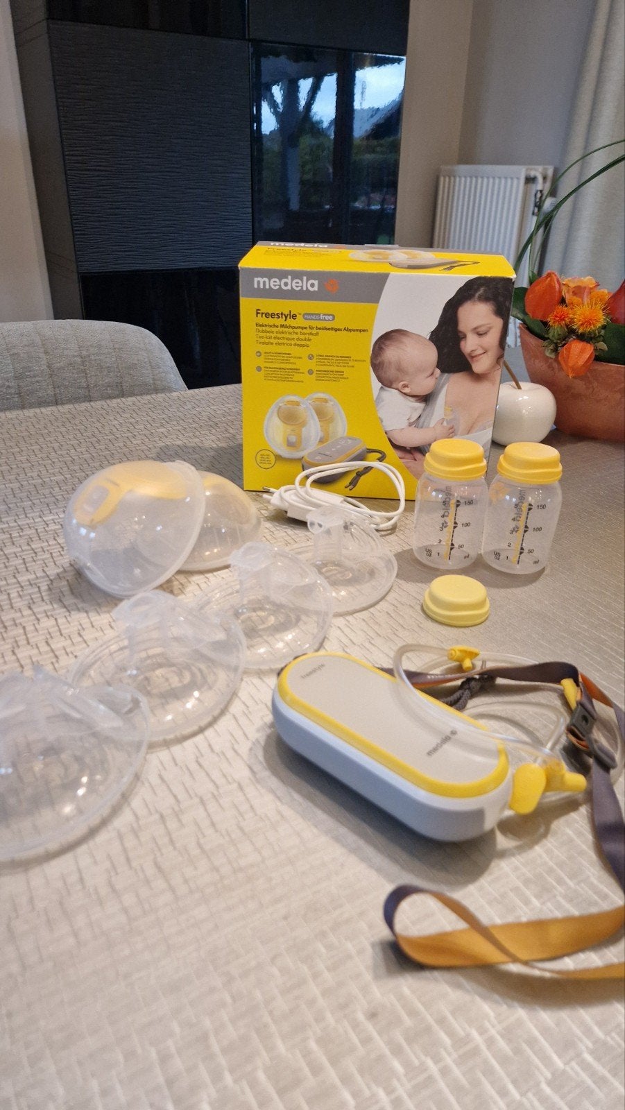 Medela Freestyle Hands-free dubbele elektrische borstkolf –, Ophalen, Dubbelzijdig, Medela, Borstkolf