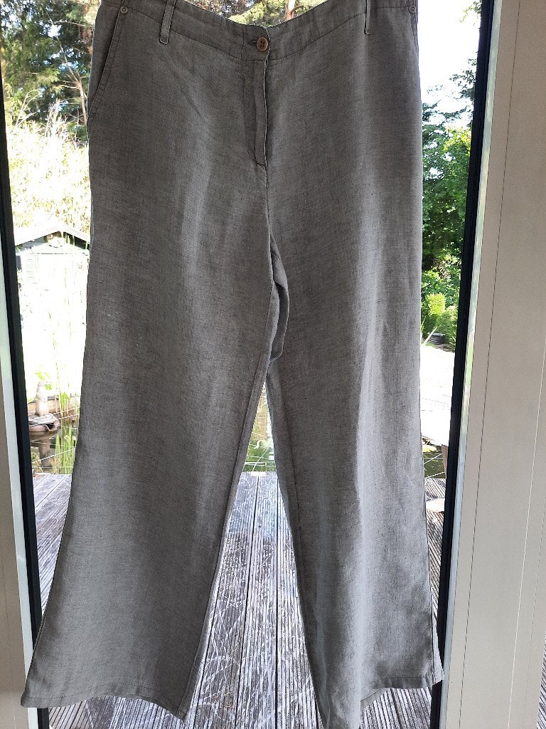 Charmante broek GIGUE - 42, Vêtements | Femmes, Gris, Comme neuf, Longs, Envoi