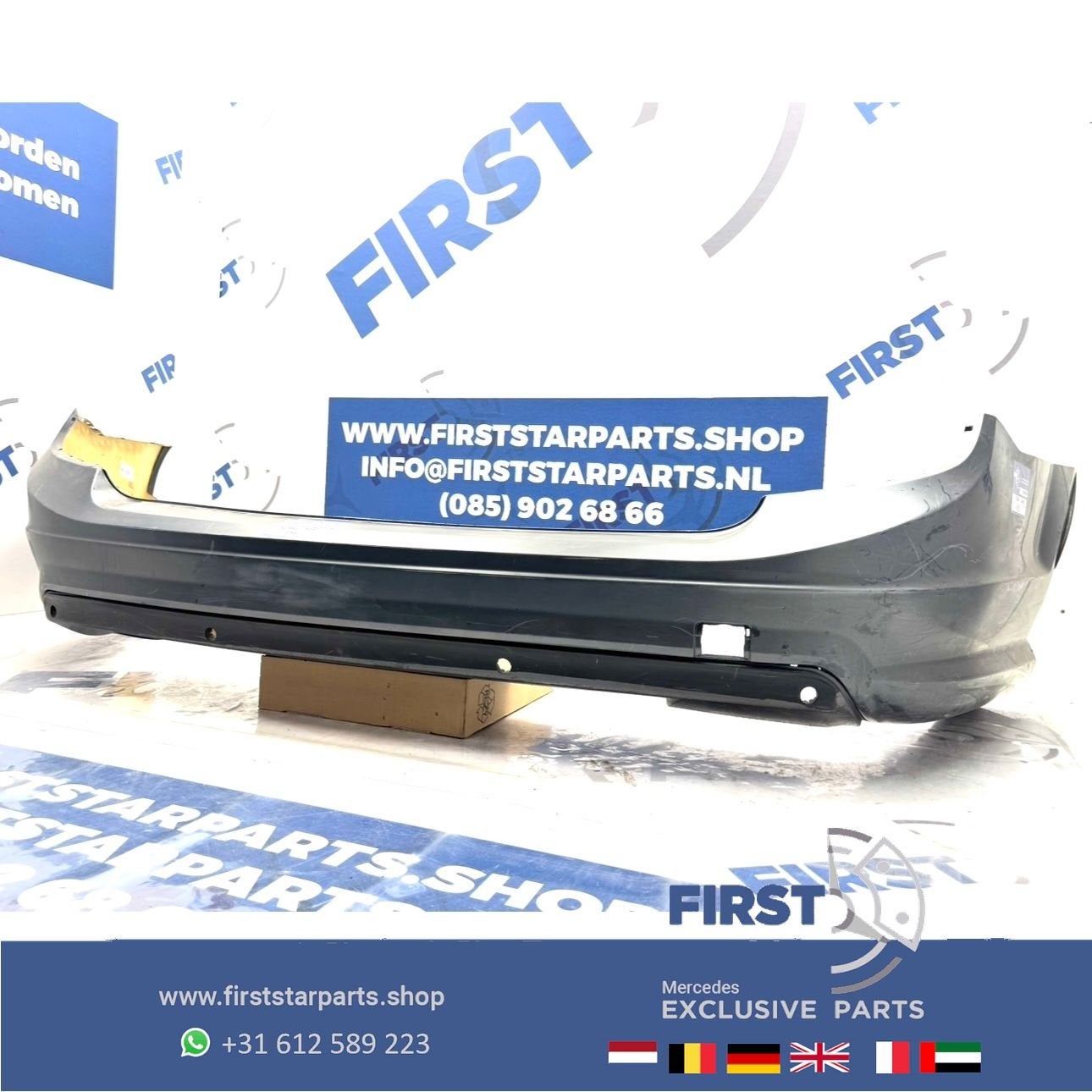 S204 W204 AMG ACHTERBUMPER + DIFFUSER Mercedes C Klasse W204, Autos : Pièces & Accessoires, Carrosserie & Tôlerie, Arrière, -