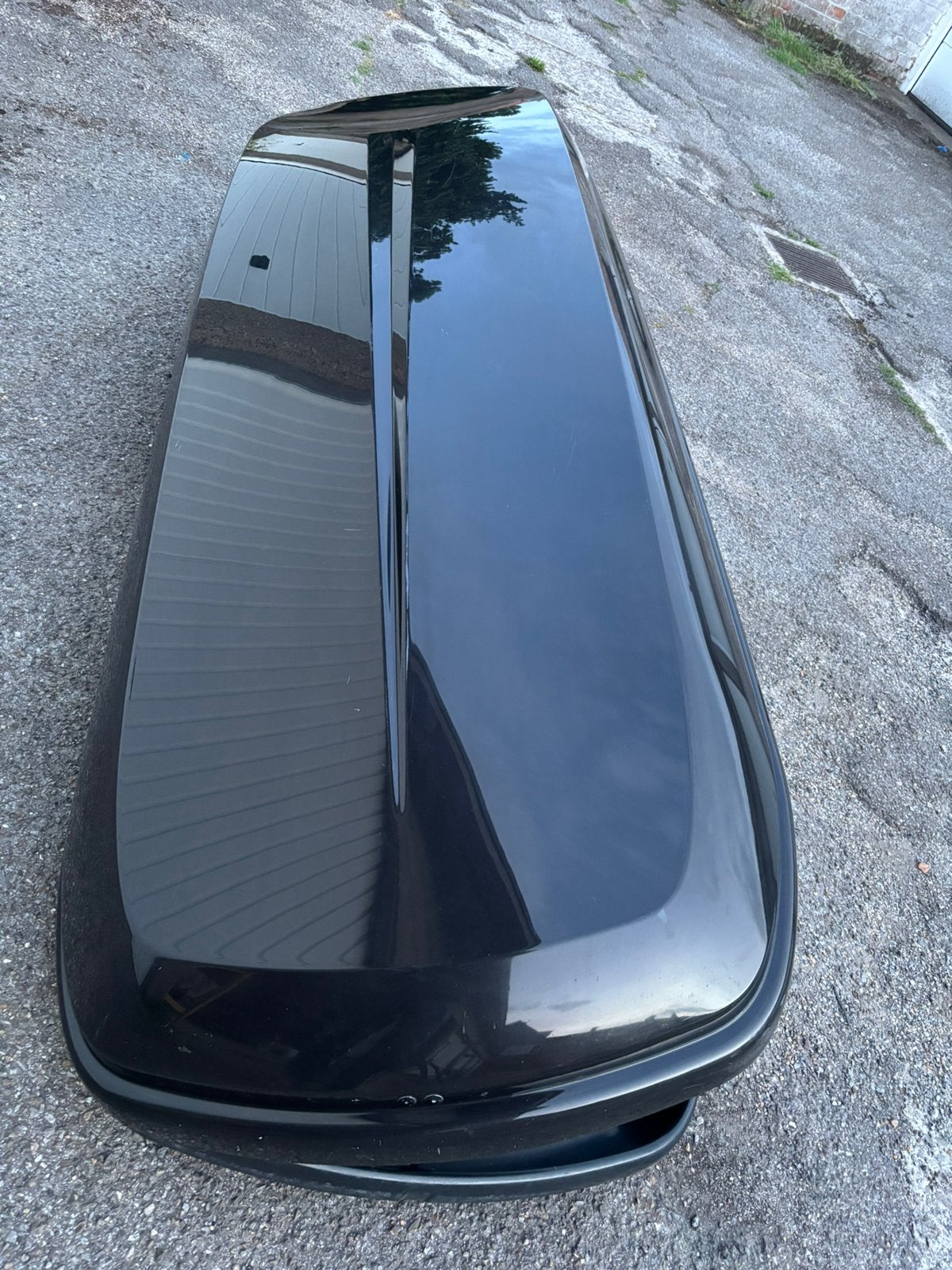 Dakkoffer Hapro Carver 8.5 Brilliant Black , 550 Liter, Auto diversen, Dakkoffers, Ophalen, Gebruikt