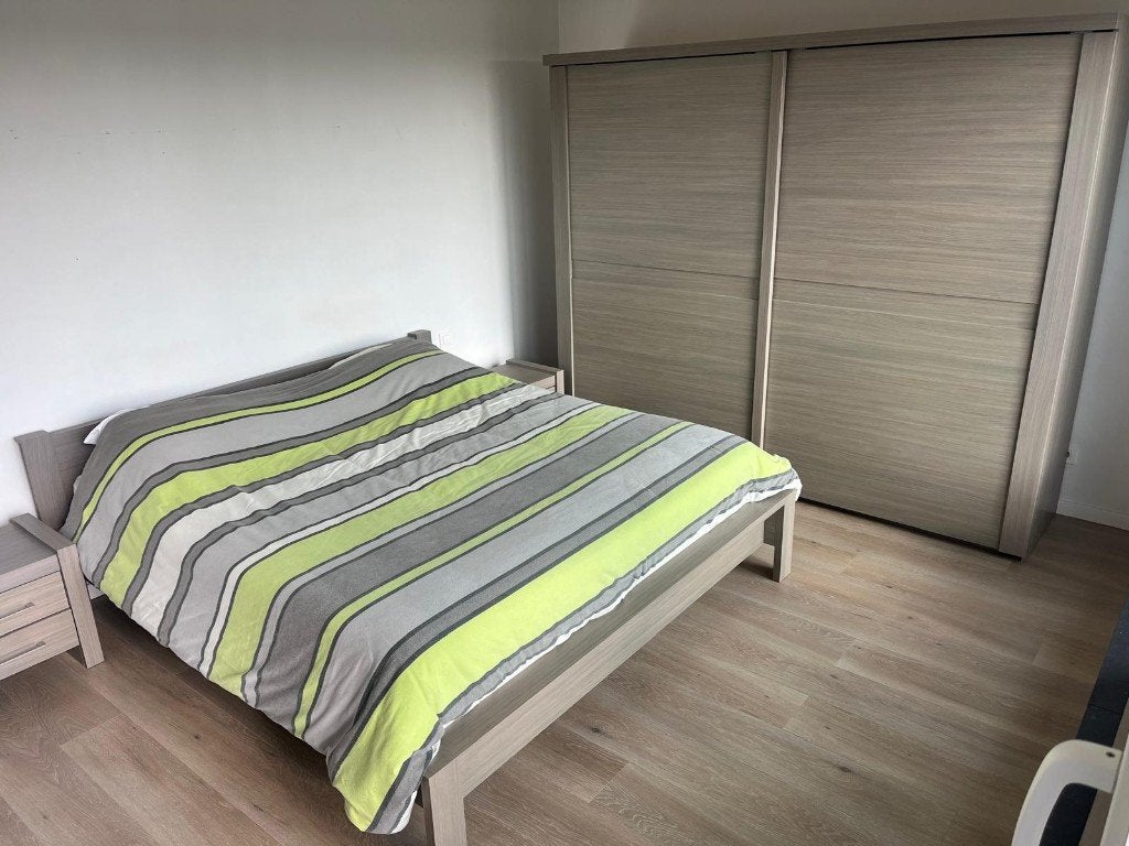 Volledige slaapkamer Riga eik grijs, Huis en Inrichting, Slaapkamer | Complete slaapkamers, Ophalen, Gebruikt, Tweepersoons