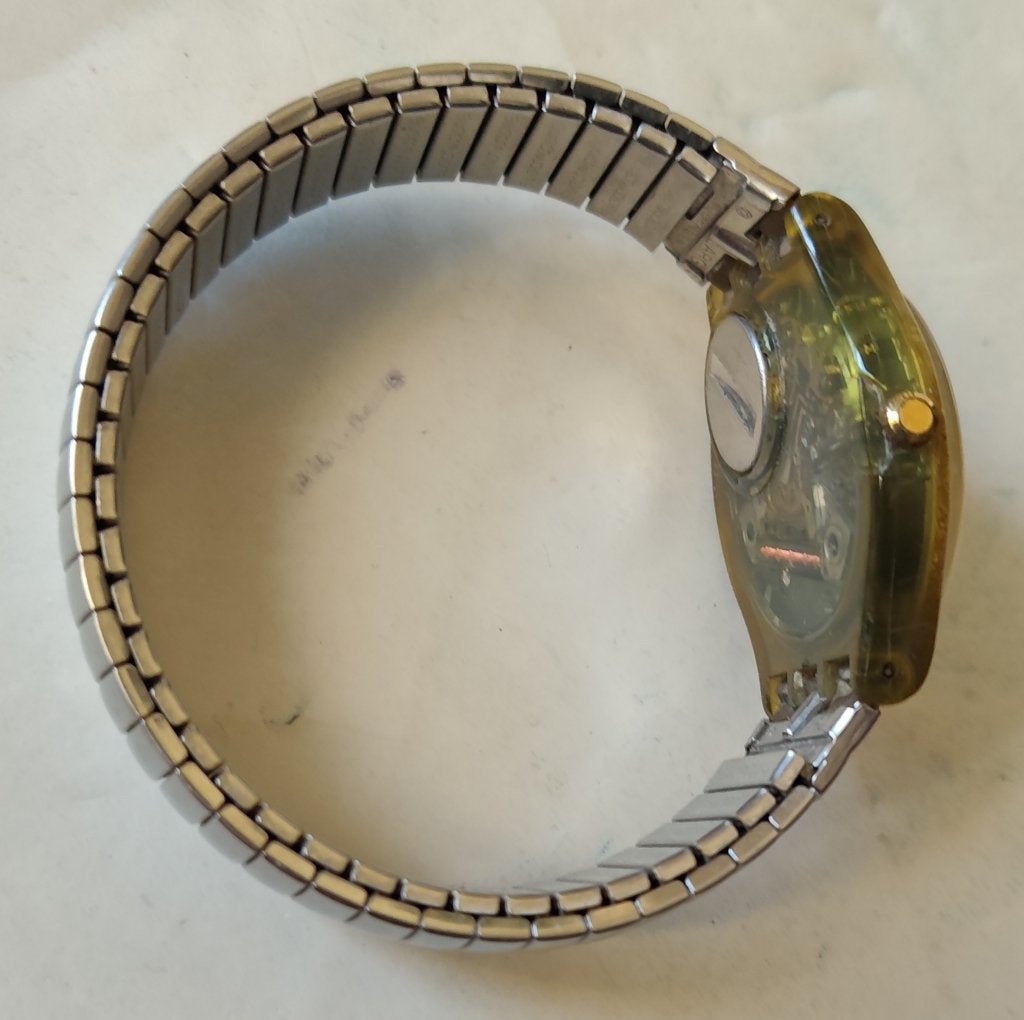 Montre Swatch, Montre-bracelet, Enlèvement ou Envoi, Swatch, Acier