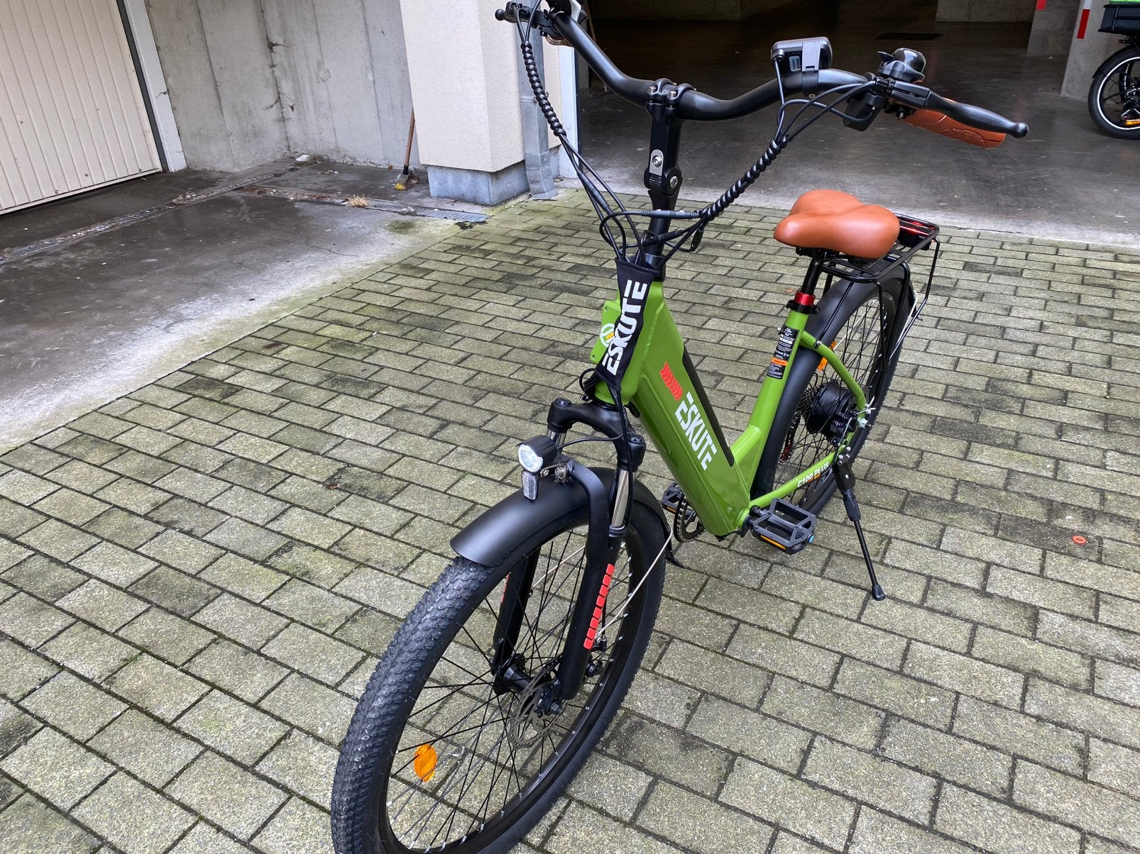 Eskute electrische fiets C100, Ophalen, Nieuw, Schijfrem