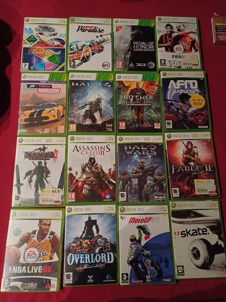 ixbox spelletjes te koop 16stuks, Games en Spelcomputers, Games | Xbox 360, Ophalen