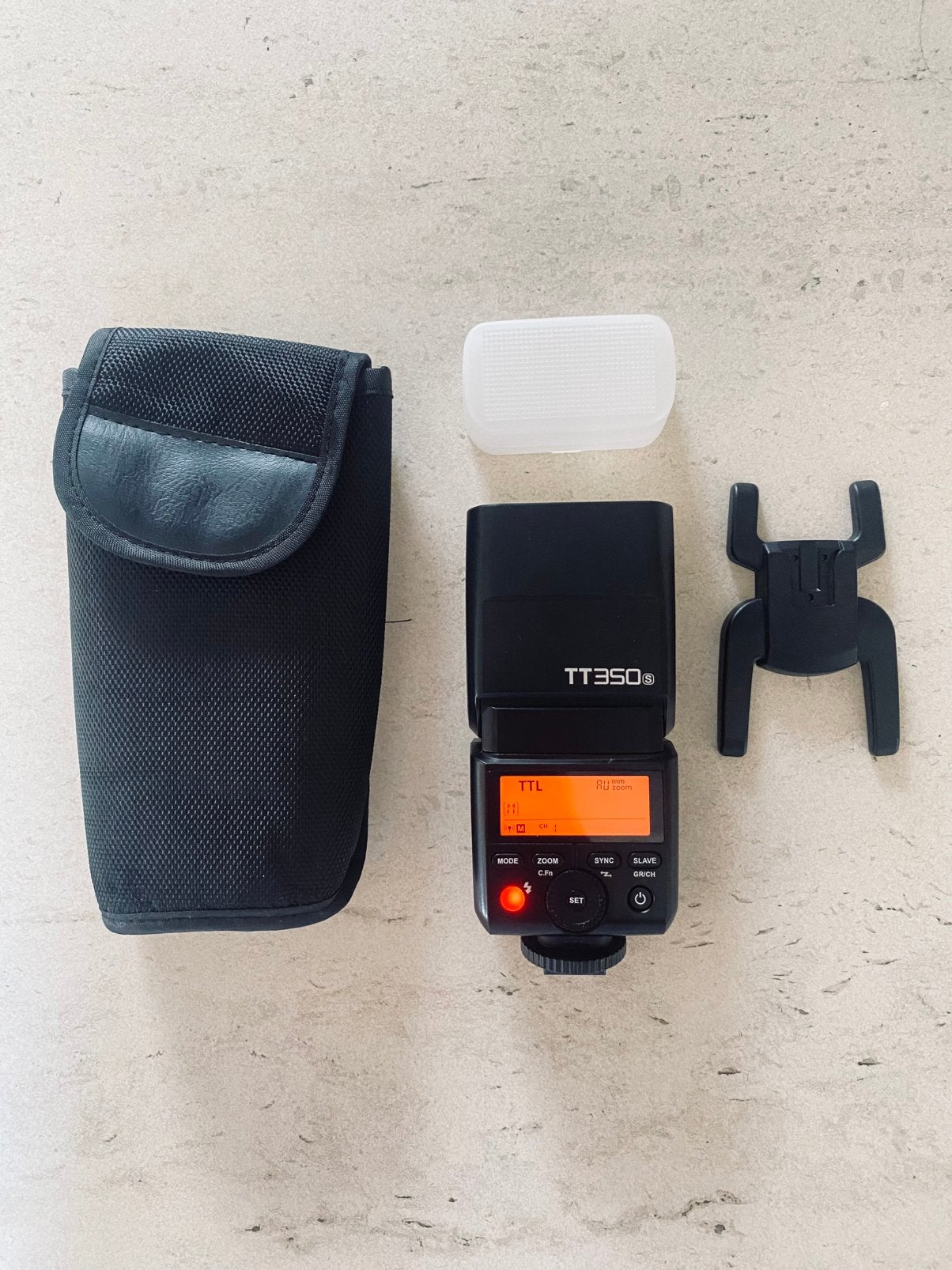 Flash godox tt350s pour sony, Audio, Tv en Foto, Foto | Flitsers, Gebruikt, Diffuser, Ophalen of Verzenden, Sony