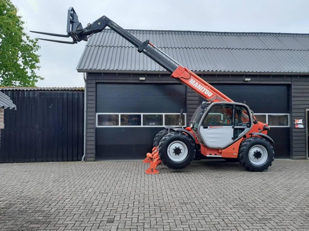Manitou MT 1030 S T verreiker met vorken Lage uren!, Articles professionnels, Machines & Construction | Grues & Excavatrices, Chariot télescopique