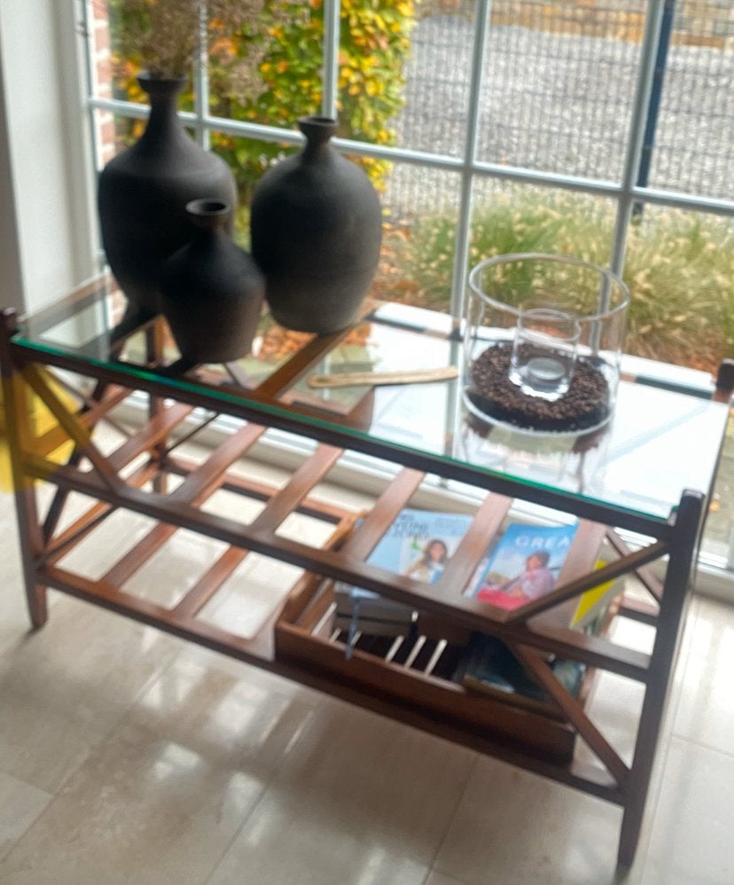 Eiken houten sidetable Flamant, Ophalen of Verzenden, Zo goed als nieuw