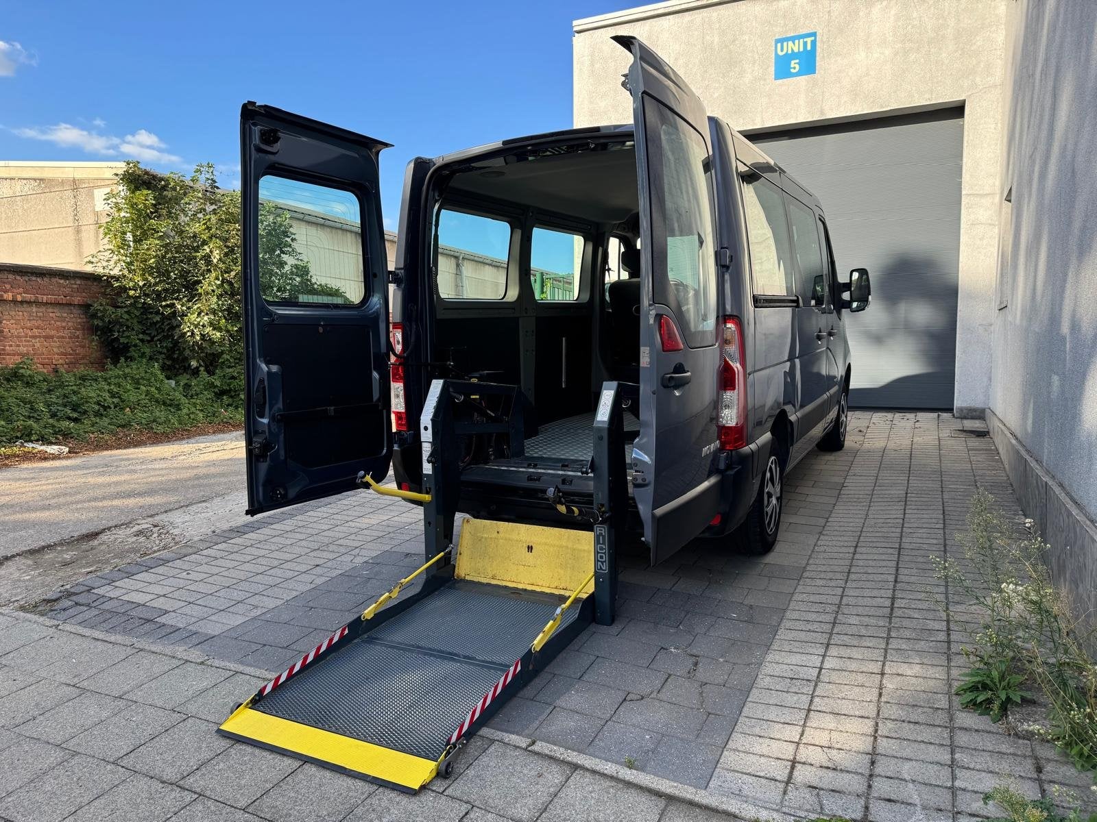 Opel Movano 2.3D 2012 AUTOMAAT MINDERVALIDE TPMR PMR ROLSTOE, Auto's, Euro 5, Monovolume, Gebruikt, Movano